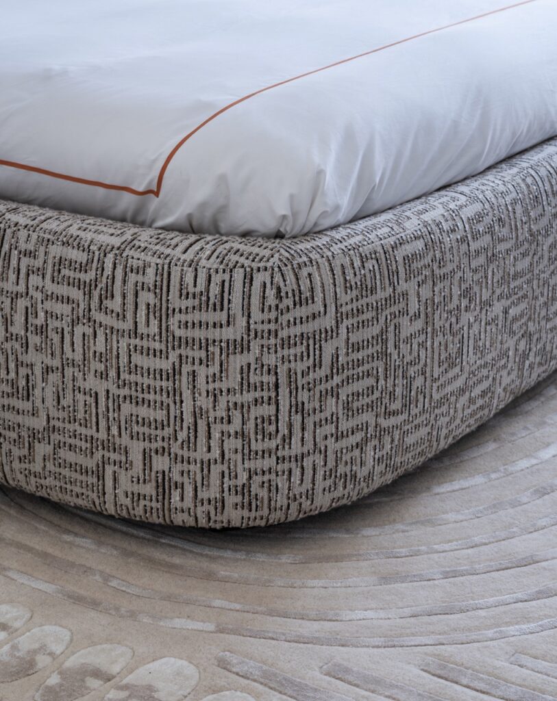 Wood Embroidery Bed Linen